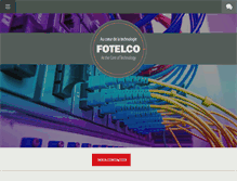 Tablet Screenshot of fotelco.com